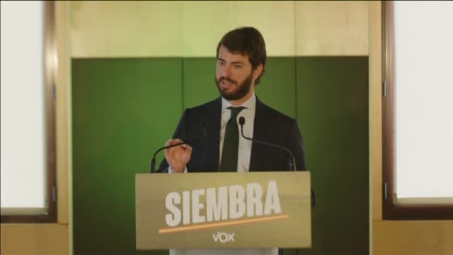 García-Gallardo: No vamos a abstenernos y vamos a hacer valer nuestros votos
