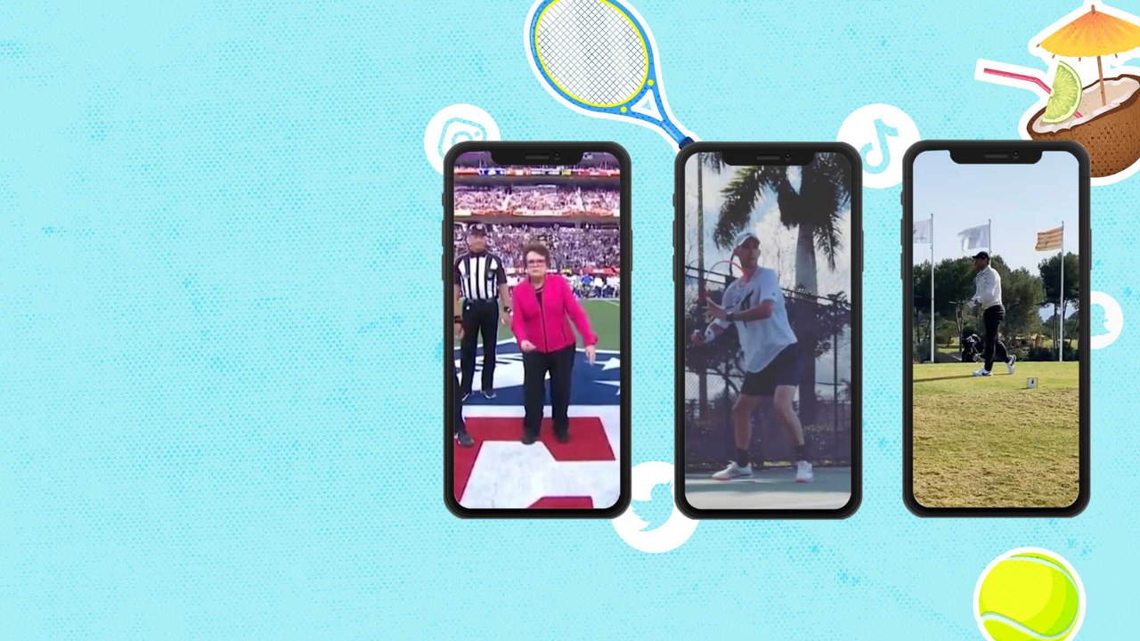Billie Jean King  Kicks Off  Super Bowl 2022 - Social Highlights 14.02.2022