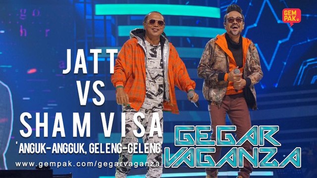 Sham Visa VS Jatt Ali - Angguk-Anguk Geleng-Geleng | Gegar Vaganza 2019 (Akhir)