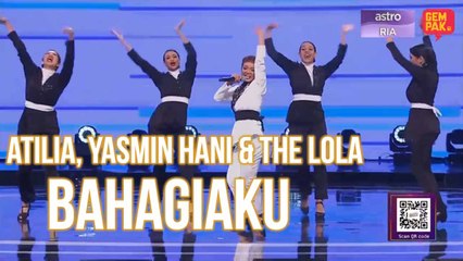 Atilia, Yasmin Hani & The Lola - Bahagiaku | Dansa Dan Sing Minggu 1