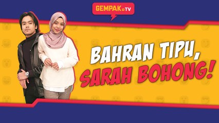 Sarah Suhairi tipu, Ariff Bahran bohong! | Gempak Beats |  Gempak TV