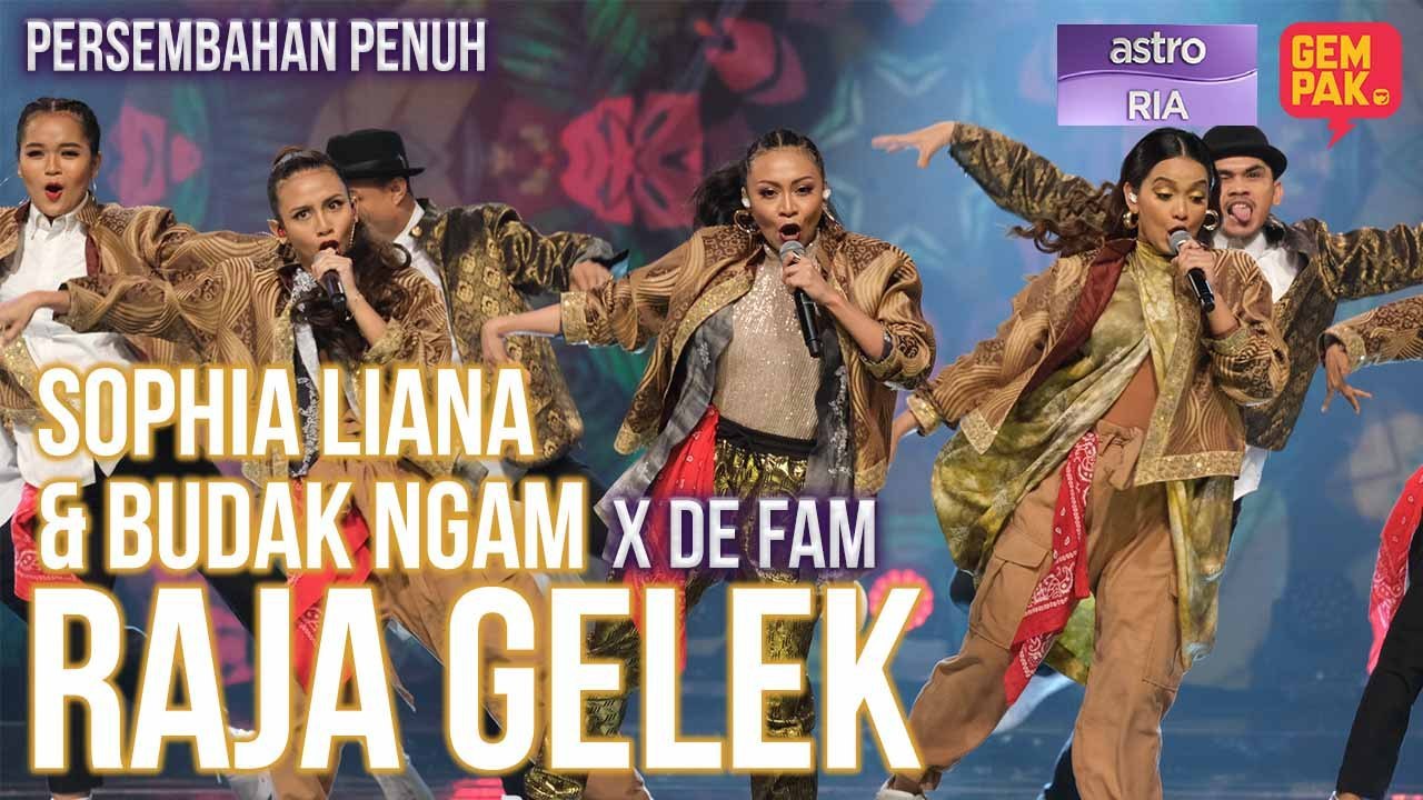 Sophia Liana - Raja Gelek | Persembahan power bersama De Fam | Dansa Dan Sing - Minggu 6