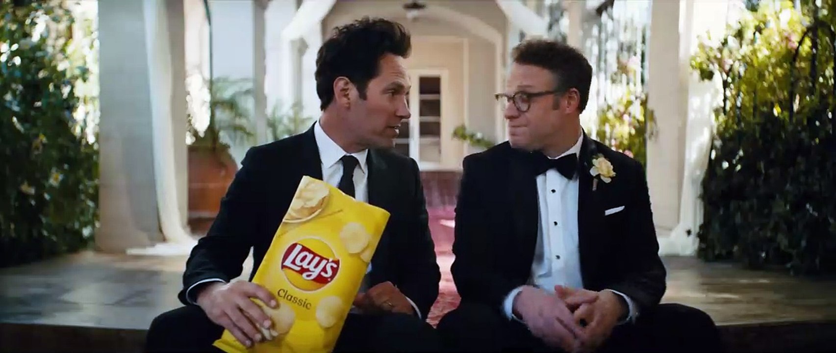 Paul Rudd and Seth Rogen : Lay's Super Bowl super funny ad