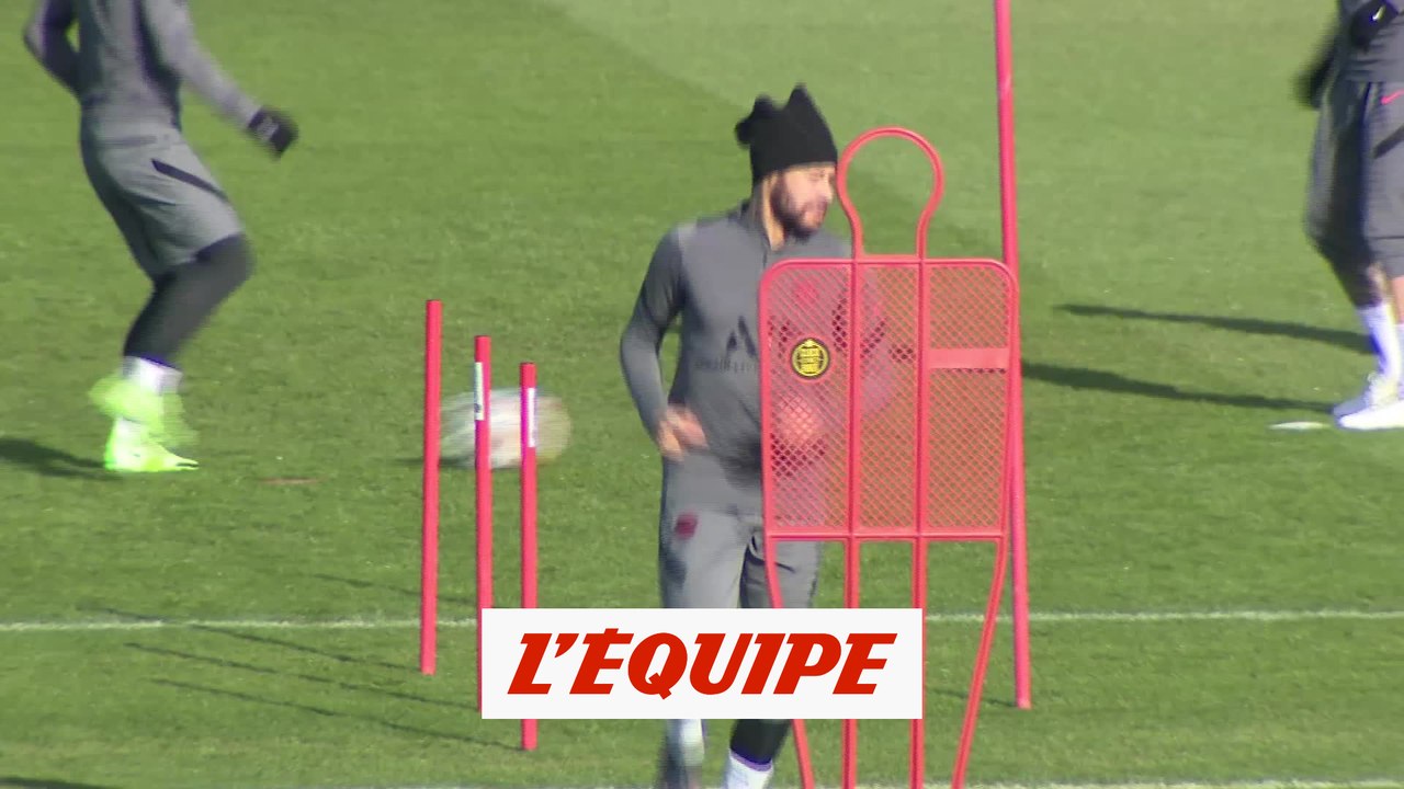 L'entraînement du PSG avec Neymar mais sans Ramos avant le Real Madrid - Foot - C1