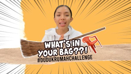#DudukRumahChallenge : Whats In Your Bag?