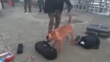 Durdurulan otomobilde 10 kilo 50 gram esrar ele geçirildi