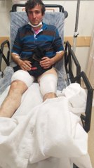 Ayının saldırdığı engelli Ersin, arkadaşını görüntülü arayıp yardım istedi