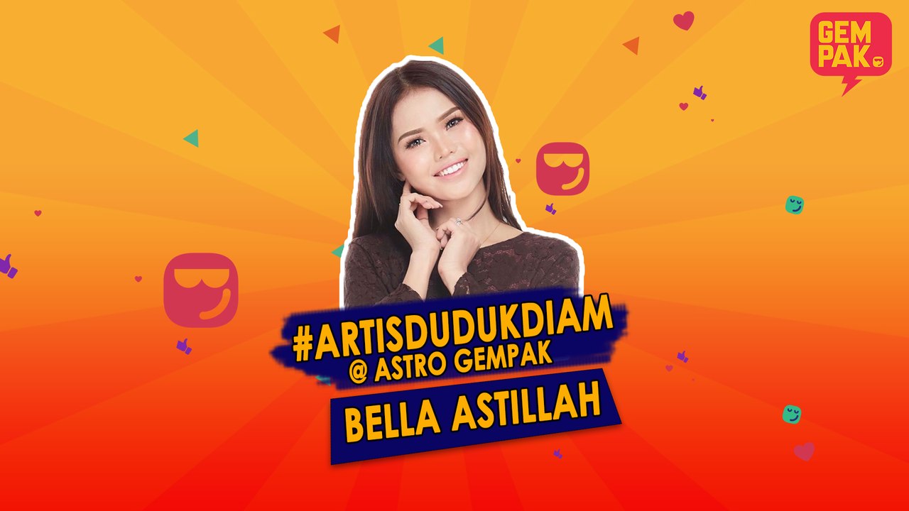 #ArtisDudukDiam bersama Bella Astillah .