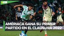 Santos pierde en casa ante América y se va al sótano de la tabla general