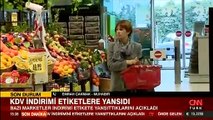 SON DAKİKA: Zincir marketlerden KDV indirimi açıklaması: Etiketlere yansıdı