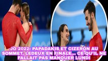JO 2022: Papadakis Et Cizeron Au Sommet, Ledeux En Finale, Ce Qu'il Ne Fallait Pas Manquer Lundi