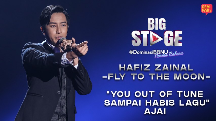 HAFIZ ZAINAL - Fly To The Moon | BIG STAGE 2020 Minggu 1