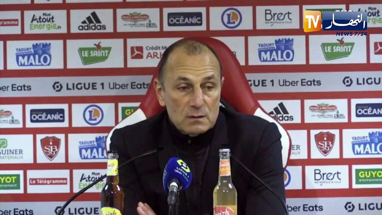 مدرب بريست : بلايلي قدم مباراة جيدة جدا