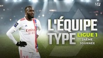 Ligue 1 : L'ÉQUIPE-TYPE DE LA 24ÈME JOURNÉE DE L1