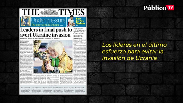 Ucrania: tensión internacional tras la alerta de EEUU, caen las Bolsas y suben los precios de los combustibles