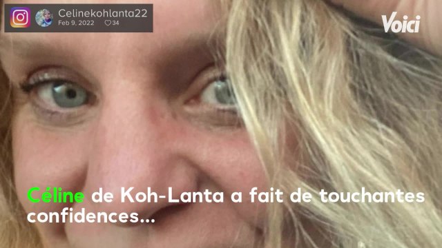 Voici - Koh-Lanta 2022 : Céline veuve, l'aventurière se confie sur la mort du père de ses deux enfants