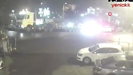 Beşiktaş'ta felaketin eşiğinden dönüldüğü anlar kamerada!