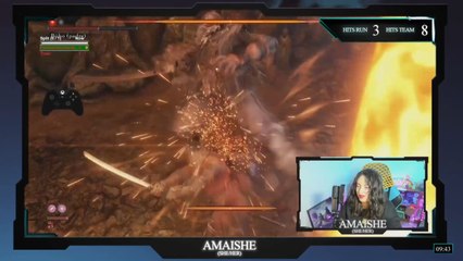 Amaishe deja uno de los mejores momentos del segundo día de No-Hit Relay Race 2