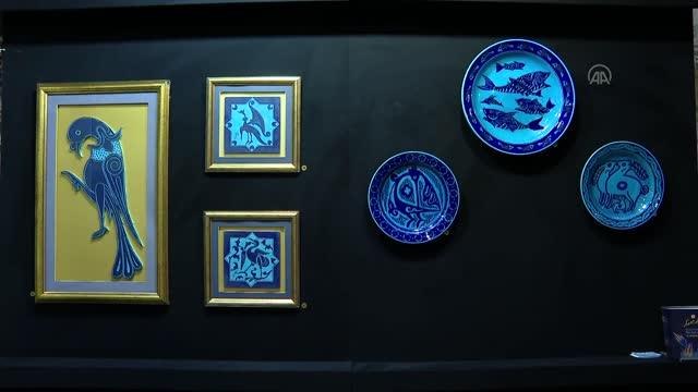 TBMM Başkanı Şentop Kütahya Koleksiyonu Nida Olçar Sergisi açılışına katıldı (2)