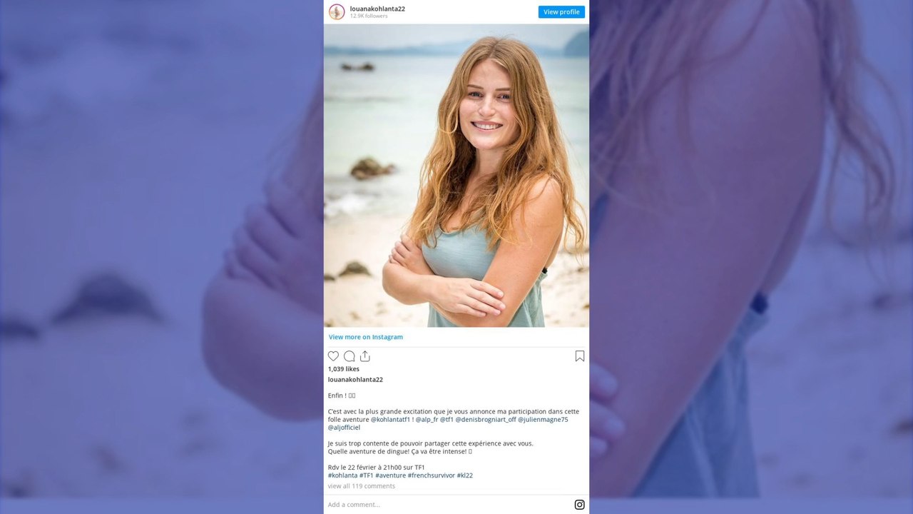 Louana Roy participe à «Koh-Lanta, le totem maudit»: découvrez ses plus belles photos sur Instagram