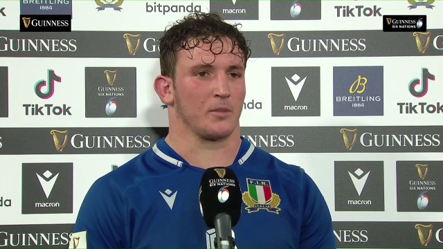 Michele Lamaro looks to Italy's future | Italy v England | 2022 Guinness Six Nations