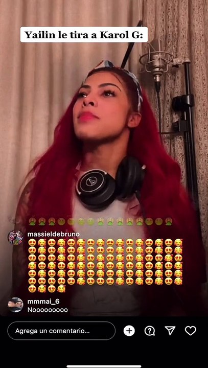Sin miedo! Yailin La Más Viral le tira a Karol G, expareja de su novio Anuel AA.