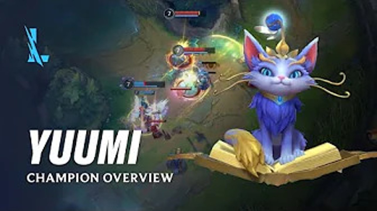 League of Legends: Wild Rift | Yuumi Official Champion Overview Gameplay