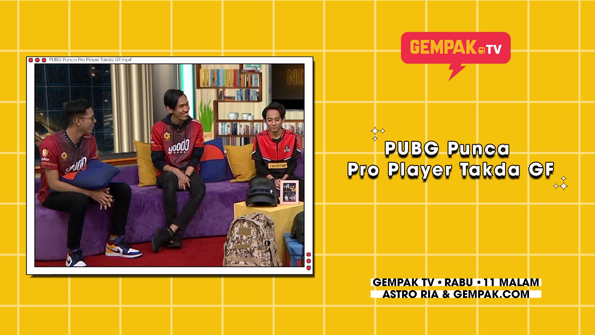 PUBG Punca Pro Player Takda GF | Gempak TV