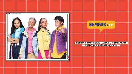 Naim Daniel, Sarah Suhairi dan Aepol Rodza kenakan hos! | Gempak TV New Year Special