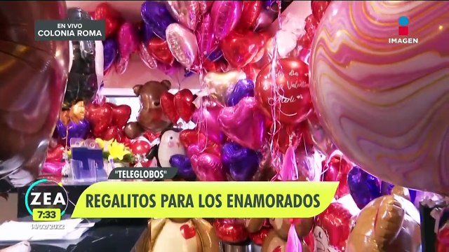 Globos y arreglos florales en Teleglobos para este San Valentín