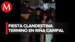 Fiesta clandestina termina en golpes en San Luis Potosí