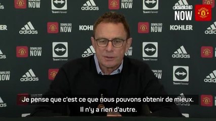 Manchester United - Rangnick : "United doit vouloir finir 4ème"