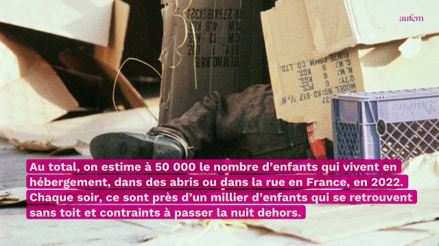 Précarité : 1000 enfants dorment dehors chaque nuit en France