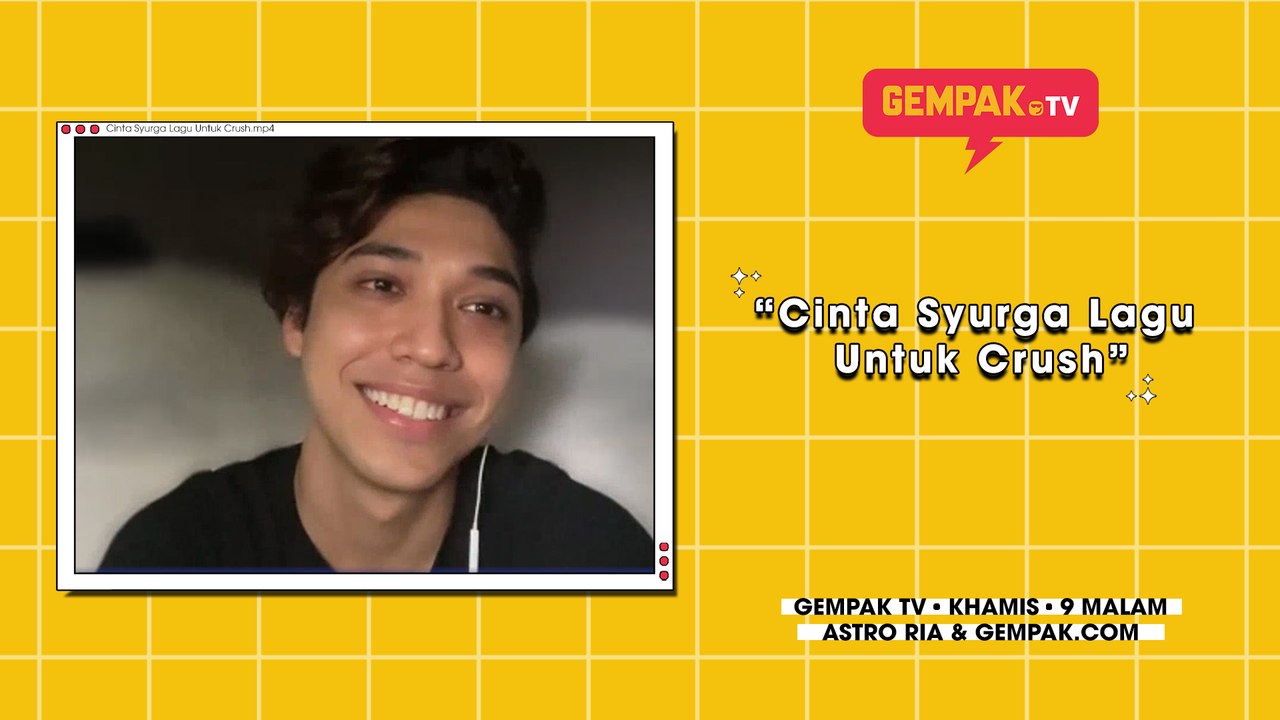 "Cinta Syurga Lagu Untuk Crush" | Gempak TV