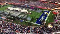 Vivre la mi-temps du Superbowl en Timelapse... Impressionnant