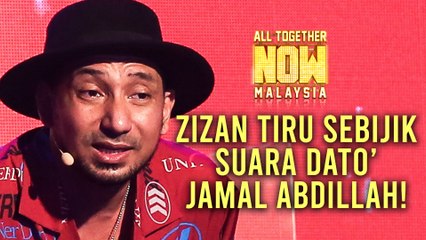 Celoteh The 50'S Minggu Kedua | All Together Now Malaysia |  Zizan Tiru Suara Dato' Jamal??