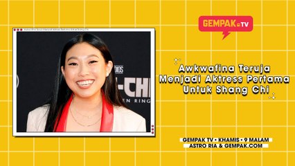 Awkwafina Teruja Menjadi Aktress Pertama Untuk Shang Chi | Gempak TV