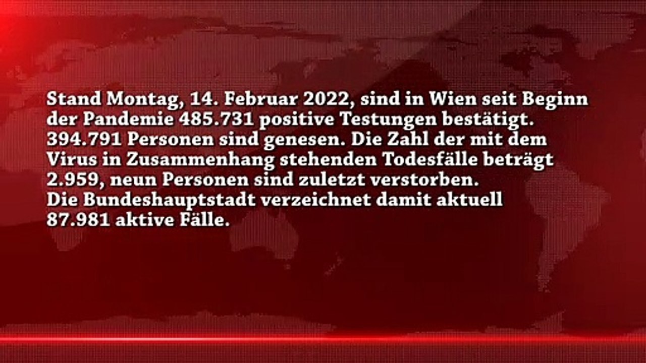 Corona News Stand 14.02.2022