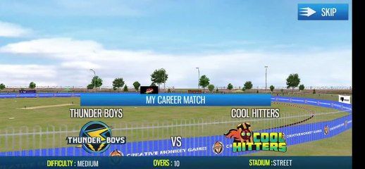 WCB 2 - World Cricket Battle 2 - Career Mode - thunder Boys vs Cool hitters - Part 1