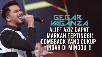 Gegar Vaganza 8 | Aliff Aziz | Sayang-Sayang - Minggu 1