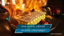 Una cocina, ¿dónde el amor crea fuego? Cerveza Modelo lo hizo posible