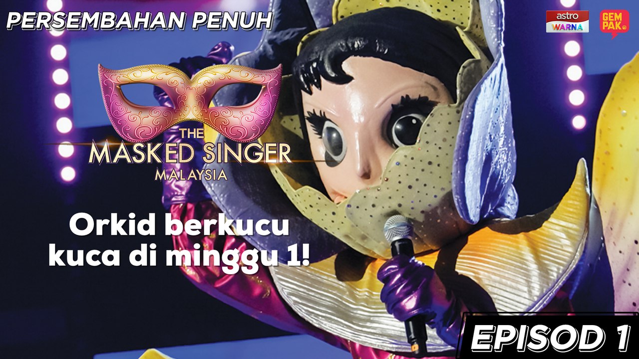Orkid - Kucu Kuca | The Masked Singer 2 | Minggu 1
