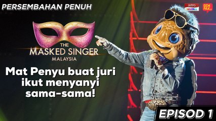 Mat Penyu - Gemuruh | The Masked Singer 2 | Minggu 1