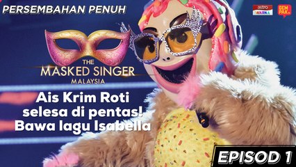 Aiskrim Roti - Isabella | The Masked Singer 2 | Minggu 1