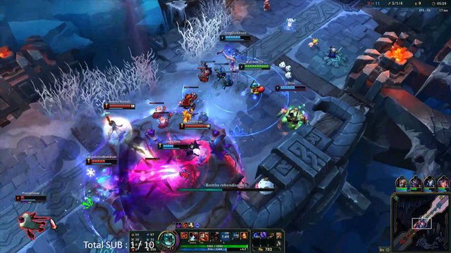 League of legends aram de folie