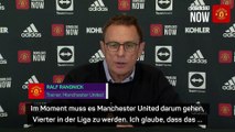 Rangnick erklärt: “Unser Ziel muss Platz vier sein”