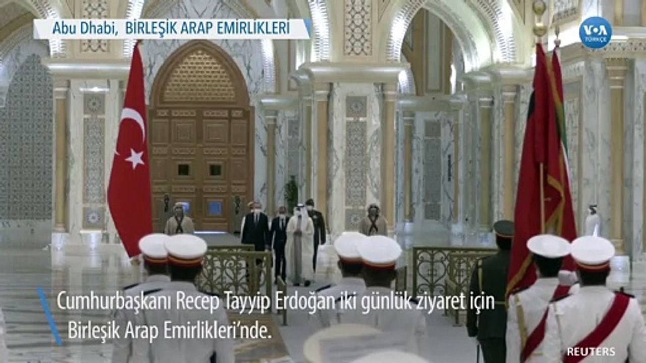 Cumhurbaşkanı Erdoğan Birleşik Arap Emirlikleri’nde