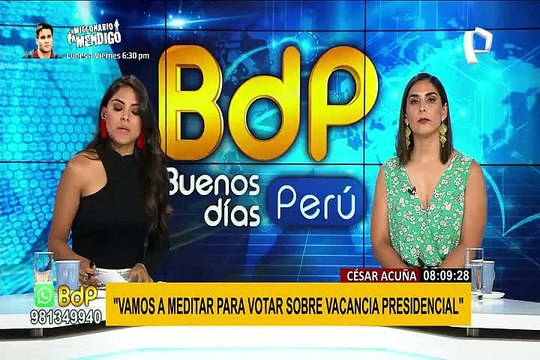 Montoya sobre reunión de congresistas de oposición: hablamos de temas políticos y sus posibles soluciones