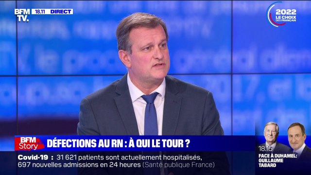 Défection au RN: Pour Louis Aliot (RN), c'est un mauvais feuilleton