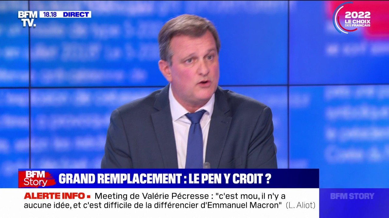Louis Aliot (RN): "Éric Zemmour atteint petit à petit son plafond de verre"